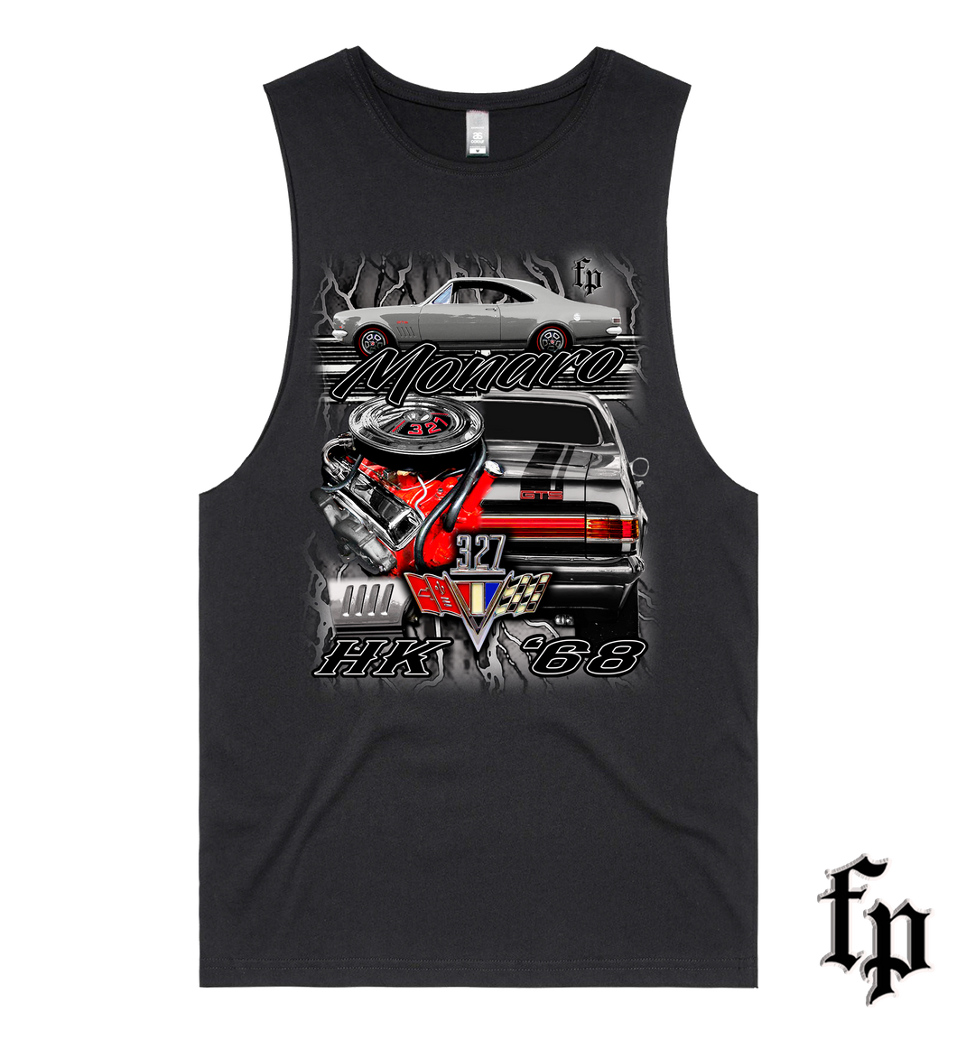 HK MONARO 327 GTS (SILVER) UNISEX TANK TOP