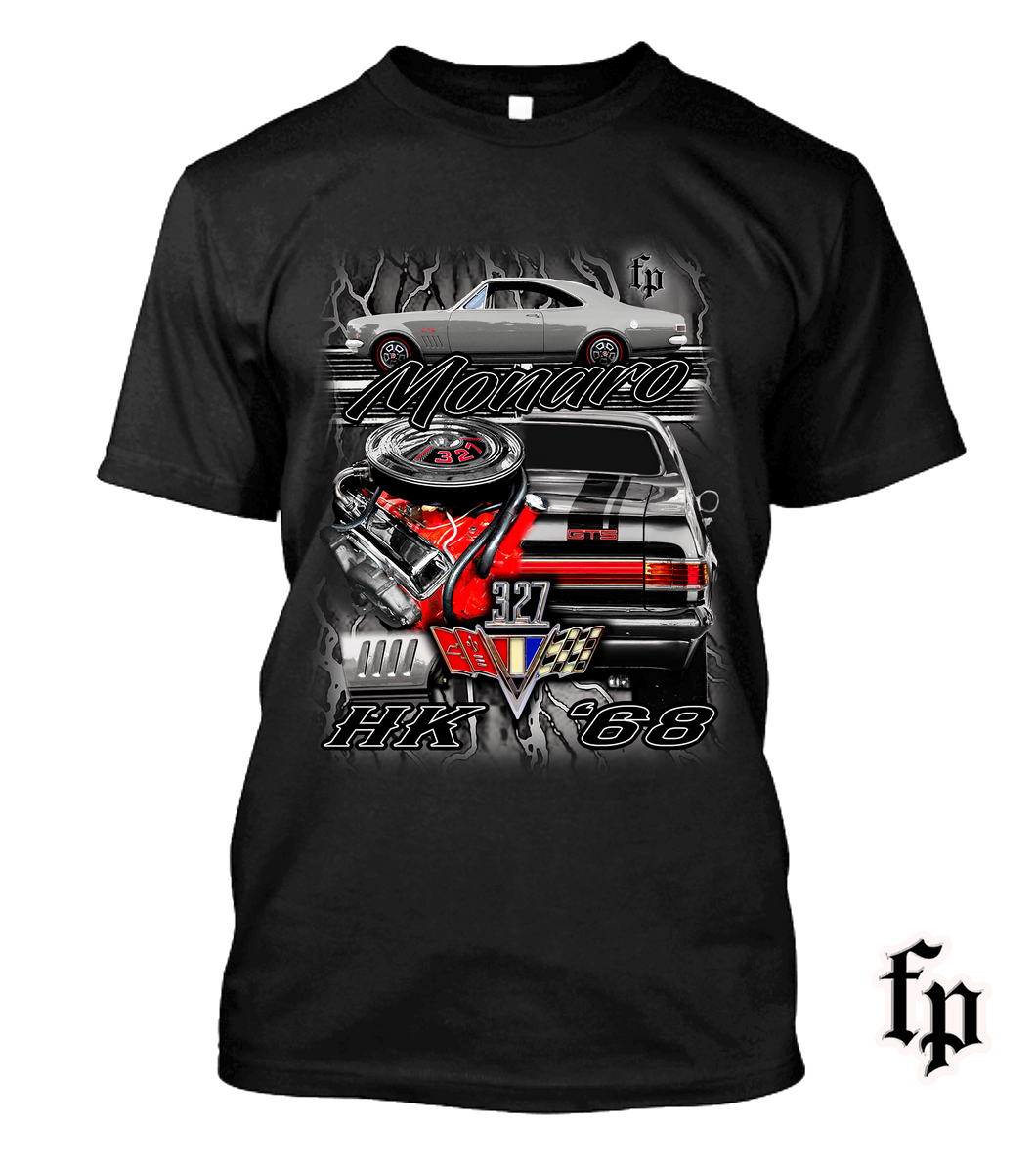 HK MONARO 327 GTS (SILVER) MENS T-SHIRT