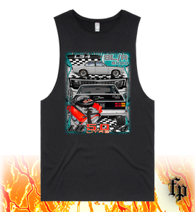 74 LH SL/R 5000 TORANA (SILVER) UNISEX TANK TOP