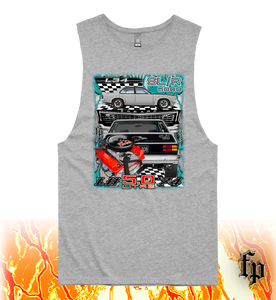 74 LH SL/R 5000 TORANA (SILVER) UNISEX TANK TOP