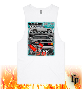 74 LH SL/R 5000 TORANA (SILVER) UNISEX TANK TOP