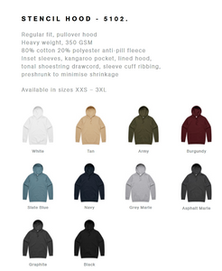 78 FORD XC COBRA 351 MENS HOODIE