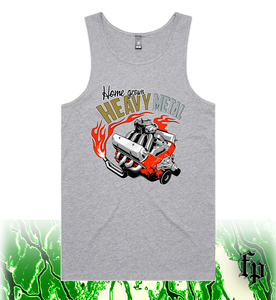 HOLDEN V8 ENGINE MENS SINGLET