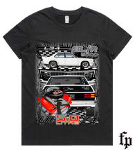 Load image into Gallery viewer, 74 LH TORANA SL/R 5000 (White) T-SHIRT LADIES