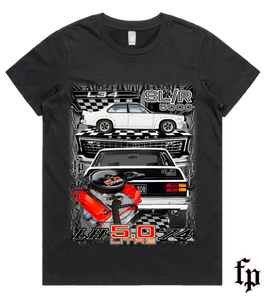 74 LH TORANA SL/R 5000 (White) T-SHIRT LADIES