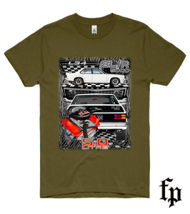 74 LH SL/R 5000 TORANA (WHITE) T-SHIRT