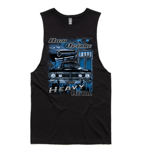 68 FORD FALCON XT (CYAN) UNISEX TANK TOP