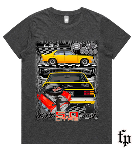 74 LH TORANA SL/R 5000 (Yellow) T-SHIRT LADIES