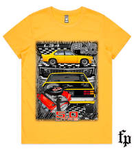 Load image into Gallery viewer, 74 LH TORANA SL/R 5000 (Yellow) T-SHIRT LADIES