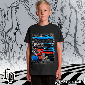HK MONARO 327 GTS (BLUE) KIDS T-SHIRT