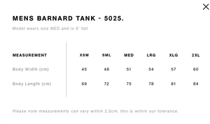 74 LH SL/R 5000 TORANA (BARBADOS) UNISEX TANK TOP